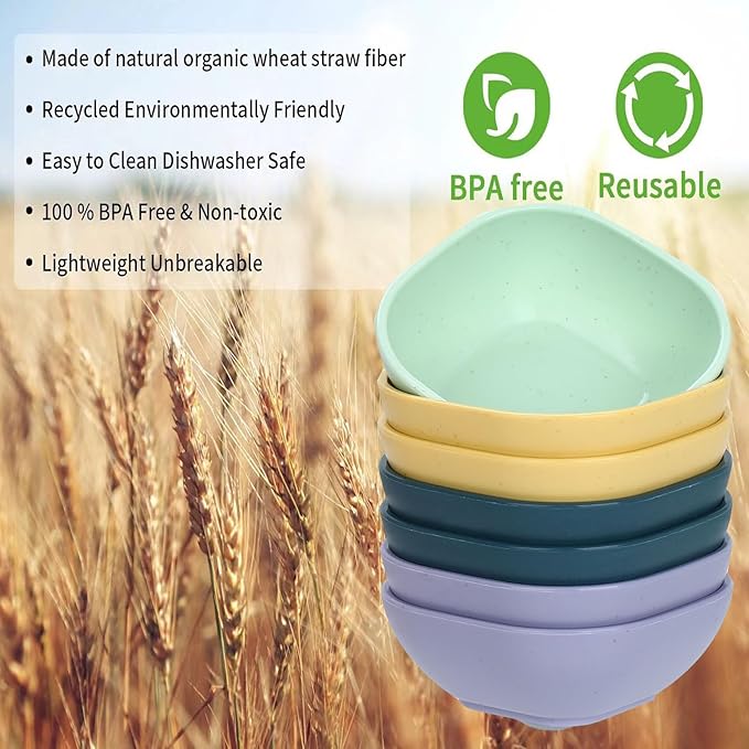15 Pack Unbreakable Dipping Bowls, 4.5 OZ Soy Sauce Dishes,Wheat Straw Small Dessert Bowls,Small Prep Bowls，Dipping Sauce Cups, Dip Bowls for Side Dish, Snacks, BBQ，Ketchup