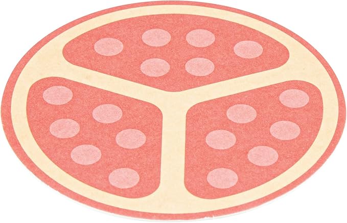 Restaurantware Drink Coasters 48 Count 4 Inch Paper High-Density Pulpboard Bar Coasters Assorted Customizable Designs Super Absorbent Reusable Round Coasters