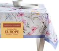 Maison d' Hermine Table Cloth Square Table 100% Cotton 60 x 60 Inches Tablecloth Reusable Decorative for Dining Room Farmhouse Home Valentines Day Decorations Spring Summer - Summer Floral