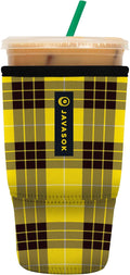 Sok It JavaSok Iced Coffee & Cold Soda Insulated Neoprene Cup Sleeve (Clueless, Large: 30-32oz)