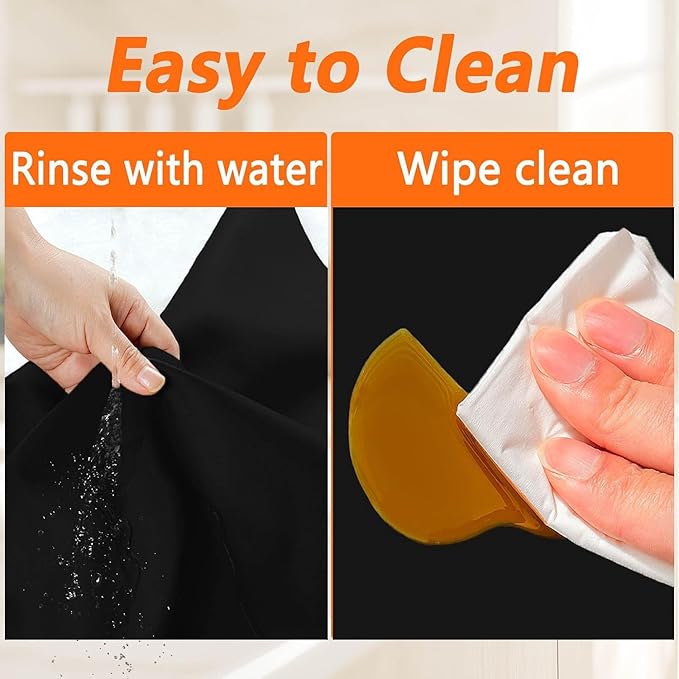 72''x16'' Extra Large Silicone Mat for Kitchen Counter, Heat Resistant Countertop Protector, Non-Slip Waterproof Kitchen Island Mat, Easy to Clean, Semitransparent