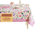 Maison d' Hermine Table Cloth Rectangle Table 100% Cotton 60 x 108 Inches Tablecloth Reusable Decorative for Dining Room Farmhouse Home Valentines Day Decorations Spring Summer - Chardon