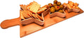 4-pc Porcelain Dip Bowl -Chips and Dip Serving Dish -Chips and Salsa Serving Dish; Chip and Dip Tray - Condiment Serving Tray; Dip Platter; Party Hosting Essentials - Ideal Gift Set