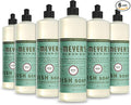 Mrs. MEYER'S CLEAN DAY Liquid Dish Soap, Basil, 16 fl. oz - Pack of 6