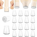 Aneaseit Chair Leg Floor Protectors - Felt Bottom Silicone Pads for Hardwood Floors & Furniture Feet - Chair Leg Caps - Rubber Caps for Chairs - Floor Protectors for Furniture