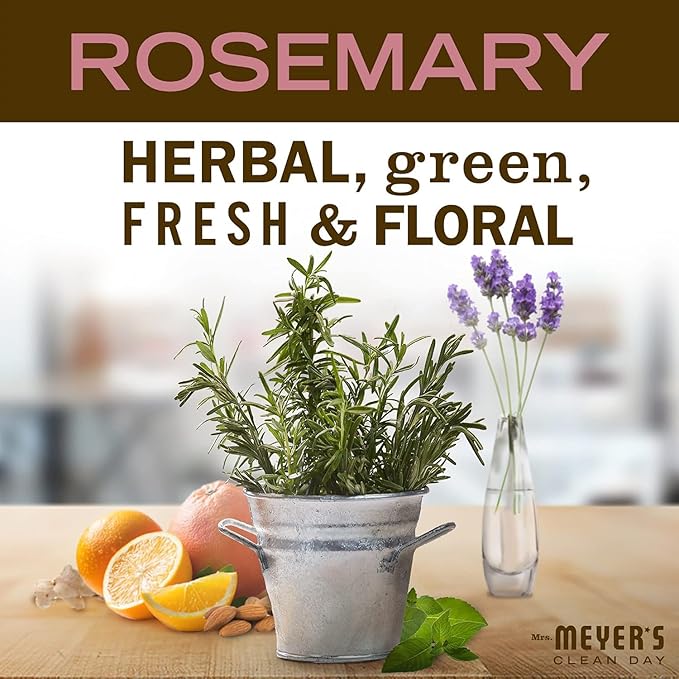MRS. MEYER'S CLEAN DAY Liquid Dish Soap, Rosemary, 16 fl. oz