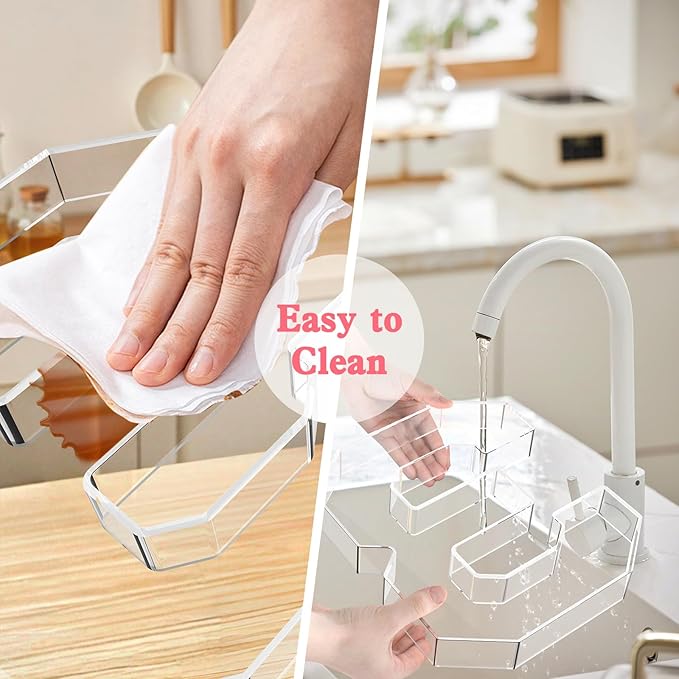 11" Acrylic Number Charcuterie Tray, Fillable Number Charcuterie Box for Food, Reusable Serving Cake Candy Dish Display Tray for Birthday Anniversary Party Decoration (Square Number 2)