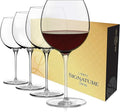 Libbey Signature Balloon Wine Glasses Set of 4, 24 Oz Elegant Large Red Wine Glasses, Red Wine Glass Gift Set for Weddings, Birthdays, and More