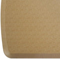 GelPro Elite Premier Anti-Fatigue Kitchen Comfort Floor Mat, 20x72”, Linen Khaki Stain Resistant Surface with Therapeutic Gel and Energy-Return Foam for Health and Wellness
