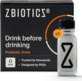 ZBiotics — Feel Better After Drinking, Wake Up Refreshed, Science-Backed, Patented Probiotic for Easier Mornings, Travel-Friendly, 3-Pack of 0.47 Fl Oz Bottles