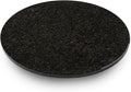 Koville 16'' Black Marble Lazy Susan for Kitchen Counter, Marble Turntable for Dinning, Lazy Susan Organizer for Cabinet, Serving Rotation Spinning Tabletop Organizer Swiveling, Spice Rack Storage