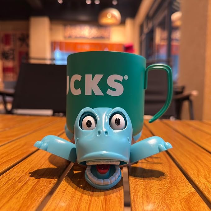 XYG® Turtle Coaster, 3D Printed Funny Tea Coasters with Funny Expression, Turtle Cup Holder, Insulated Drink Mat Wine Coffee Glasses Home Decor & Kitchen Accessories, Gag Gift Tortoise Lover (Blue)