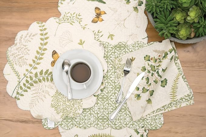 C&F Home 13" x 19" Rectangular Placemat, Althea, Set of 4 (862621673)