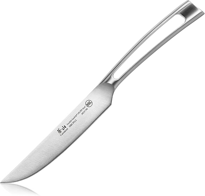 Cangshan TN1 Series 1021806 Swedish 14C28N Steel Forged 4-Piece Steak Knife Set