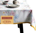 Maison d' Hermine Table Cloth Rectangle Table 100% Cotton 70 x 108 Inches Tablecloth Reusable Decorative for Dining Room Farmhouse Home Valentines Day Decorations Spring Summer - Paradise Island