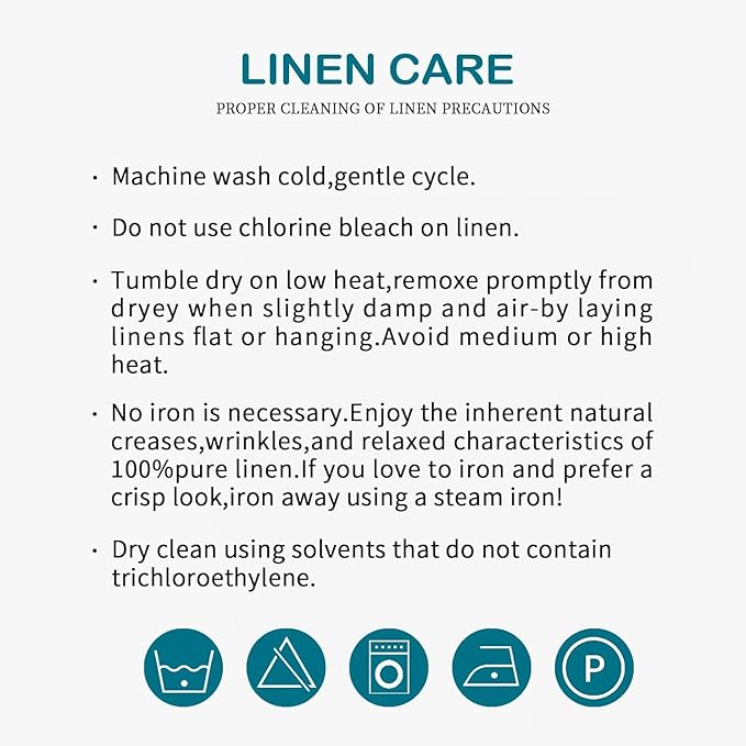 Talasily Linen Tablecloth 100% Pure Linen Table Cloth 60x84 Inches Rectangle Tablecloths Washable Cloths for Kitchen, Dining, Buffet Parties, Holidays, Picnic, Weddings and Restaurants-Forest Green