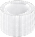DaYammi 60PCS Clear Plastic Plates Heavy Duty Clear Disposable Plates 7.5” Fancy Dessert Plates Small Cake Plates Appetizer Platos Hard Round Plastic Platos Disposable for Wedding and Party