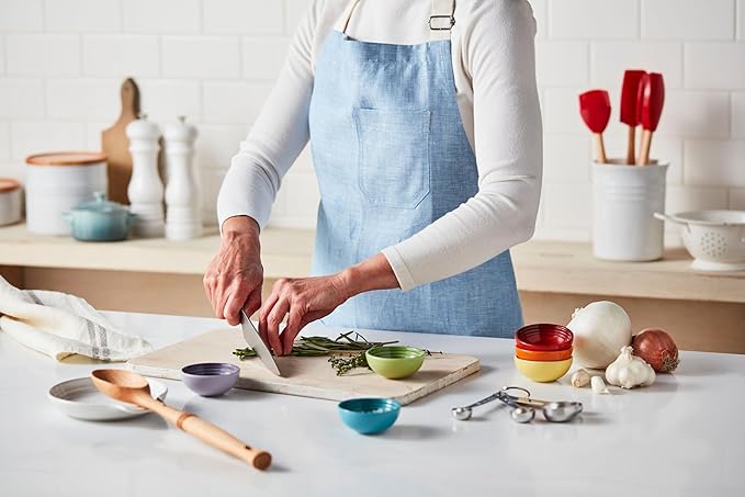 Le Creuset Set Of 6 Vancouver Pinch Bowls 2 Oz White