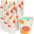 600 Pack 3 oz Bathroom Cups, Disposable Paper Cups with Rolled Rim, Small Paper Mouthwash Cup for Guest Bathrooms, Vanity & Office Use, Off-white