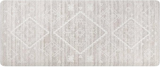 House of Noa Nama Standing Mat – Anti-Fatigue Cushioned Kitchen Mats for Floor | Ergonomic Bounce-Back Foam Kitchen Mats | Anti-Fatigue Mats for Kitchen & Standing | Ula Driftwood | 30"x72"