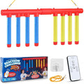 Reflex Sticks Challenge Game with Remote Control in 3 Speed Modes for Solo/Dual Play,Hand Eye Coordination & Reaction Training Toy,Reflex Drop Sticks Game for Kids Adults(Battery Free)