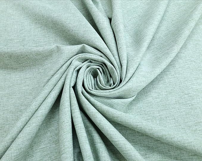 Rectangular Tablecloth Linen Texture Waterproof and Stain-Resistant Fabric Table Cloth, Kitchen Dining Table Decoration, 60 x 104 inch, Sage Green
