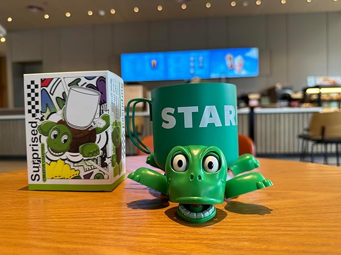 XYG® Turtle Coaster, Turtle Cup Holder with Funny Expression, 4 PC Cup Holder with Liftable Limbs & Expressive Face for Turtles, Tortoise Lover Gag Gifts Home Decor Car(4pc-LightGreen Green Blue Pink)