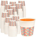 600 Pack 3 oz Bathroom Cups, Disposable Paper Cups with Rolled Rim, Small Paper Mouthwash Cup for Guest Bathrooms, Vanity & Office Use, Puzzle