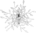 Napkin Rings Set of 8 for Dining Table Decoration Parties Everyday Metal Napkin Holder Leaf White (Pack of 8)