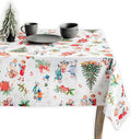 Maison d' Hermine Table Cloth Rectangle Table 100% Cotton 60 x 120 Inches Fall Tablecloth Reusable Everyday Use for Thanksgiving Christmas Decorations Dining Farmhouse Party (Chromo)