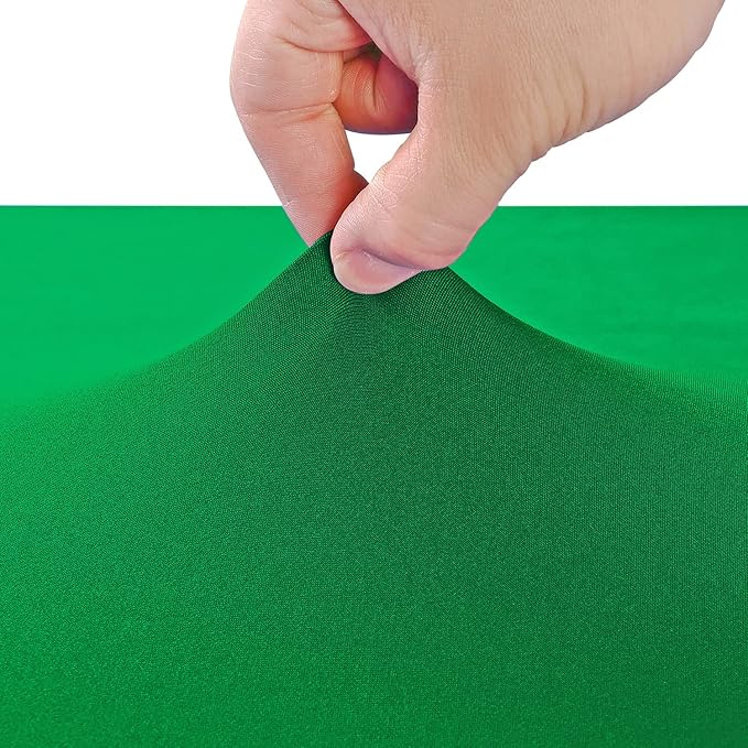 LZY Spandex Table Covers 6 Feet, Stretch/Fitted Table Covers for 6 Feet Folding Table, Rectangular Spandex Table Cloths for Wedding Party or Event (6FT-2PCS, Emerald)