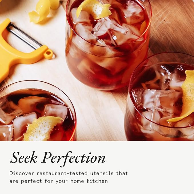 Made In Cookware - Drinking Glasses - 15 oz - Set of 4 - Made of Ultra-Durable Crystal - Crafted in Germany