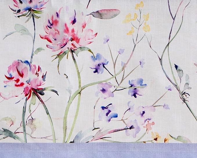 Maison d' Hermine Table Cloth Rectangle Table 100% Cotton 54 x 72 Inches Tablecloth Reusable Decorative for Dining Room Farmhouse Home Valentines Day Decorations Spring Summer - Summer Floral