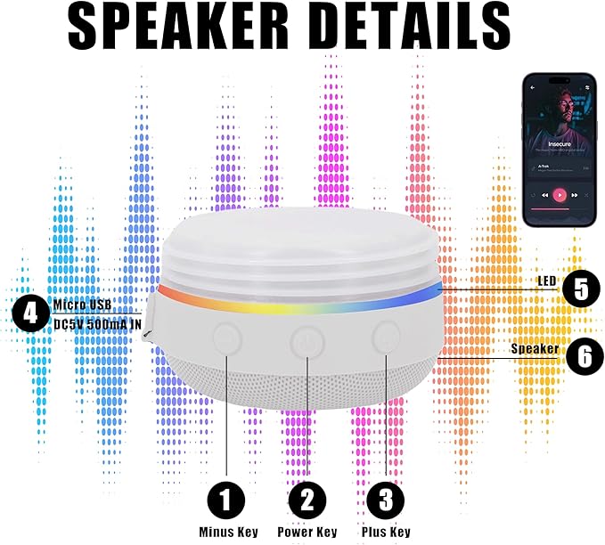 20oz sublimation Music Speaker Tumbler Blank Bulk white with Glow Green 1pack,Straight music mug with straw, lid, straw brush,Reusable Travel Coffee Mug For Men and Women