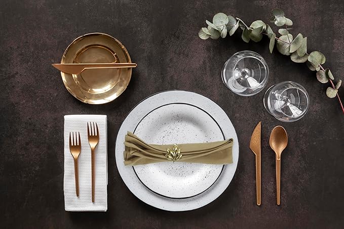 Accent Home 100% Cotton Napkins, Delicate Cloth Napkins for Dinners, Parties and Weddings，18 x 18 Inch Set of 6 - Brown