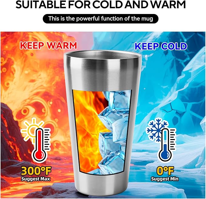 5 Pcs 18.6 oz Small Metal Cup, Double Wall Vacuum Stainless Steel Insulated Cup, Reusable Camping Cups Unbreakable Indoor Outdoor for Party, Home, Office, BBQ, Silver