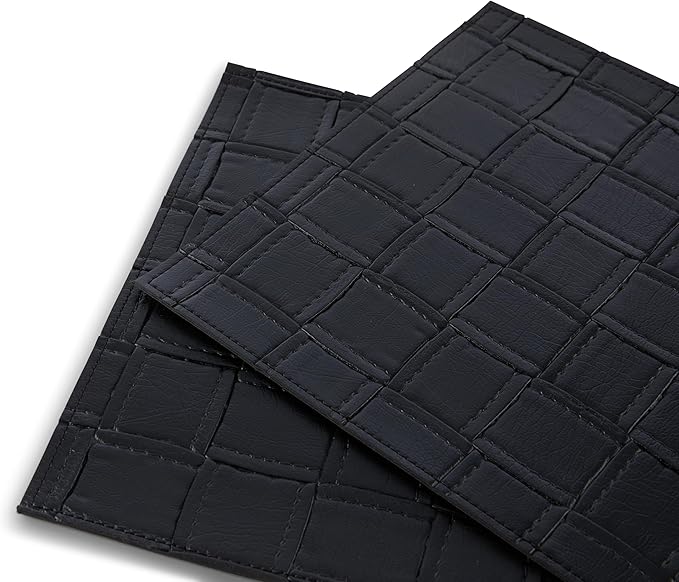 Placemats Set of 4 12" x 18" Heat-Resistant Table Mats for Dining Table Set for 4 Kitchen & Dining Room Decor Farmhouse, Boho, & Modern Style Easy to Clean, Durable & Stylish Table Decor