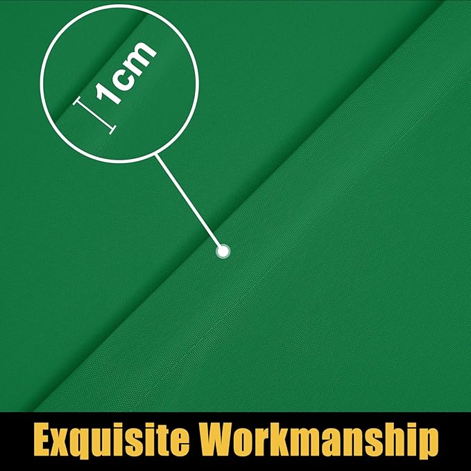 Smiry Rectangle Picnic Table Cloth, Waterproof Elastic Fitted Tablecloths for 4 Foot Tables, Washable Polyester Table Cover for Camping, Indoor and Outdoor (Hunter Green, 24"x48")