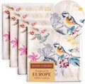 Maison d' Hermine Cloth Napkins Set of 4 100% Cotton for Thanksgiving Christmas Decorations Everyday Reusable Square Fall Napkins Cloth Washable Dinner Party (Equinoxe - Beige, 20"x20")