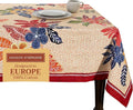Maison d' Hermine Table Cloth Rectangle Table 100% Cotton 70 x 120 Inches Fall Tablecloth Reusable Everyday Use for Thanksgiving Christmas Decorations Dining Farmhouse Party (Kalahari)