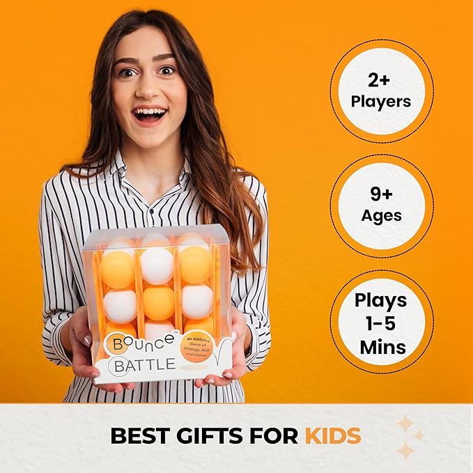 Tournament Edition – Wood Game Set with 36 Battle Cards – Fast-Paced Family & Party Game of Strategy, Skill & Chance – Fun Gift for Kids, Teens & Adults