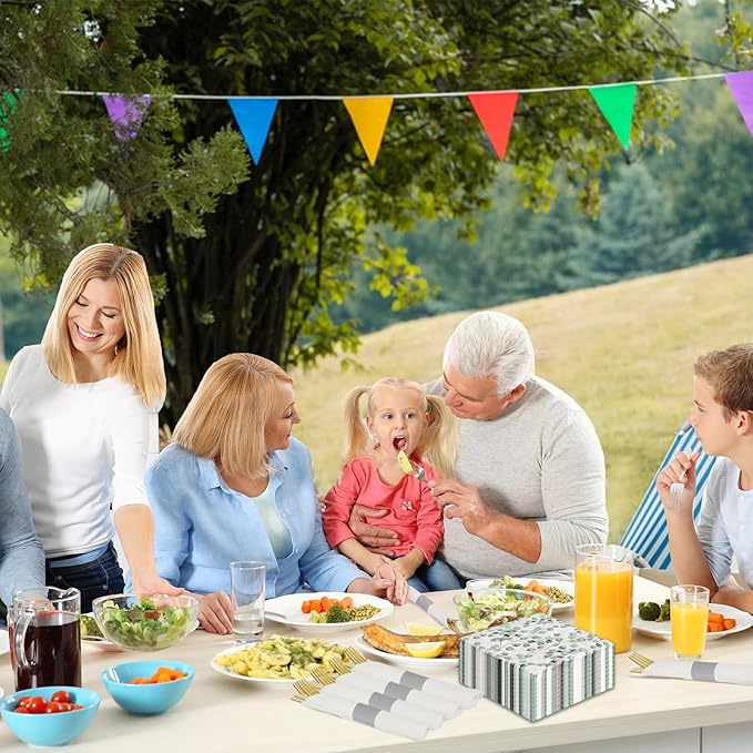 Germiwipe 2500 Pcs Gray Napkin Bands,Paper Napkin Rings Self-Adhesive,Silverware Wraps Bands, Perfect for Birthday Parties, Weddings, Family Reunion & Events
