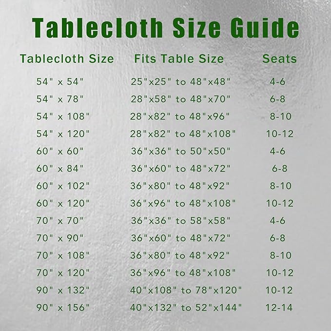 sancua Rectangle Tablecloth - 70 x 108 Inch - Stain and Wrinkle Resistant Washable Polyester Table Cloth, Decorative Fabric Table Cover for Dining Tables, Buffet Parties and Camping, Taupe
