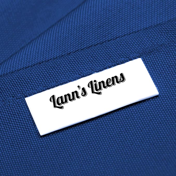 Lann's Linens - 120" Round Premium Tablecloth for Wedding/Banquet/Restaurant - Polyester Fabric Table Cloth - Royal Blue
