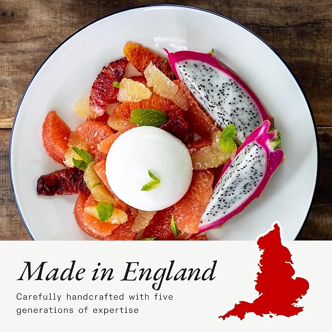 Made In Cookware - 11" Dinner Plates - Set of 4 - White - Porcelain - Crafted in England