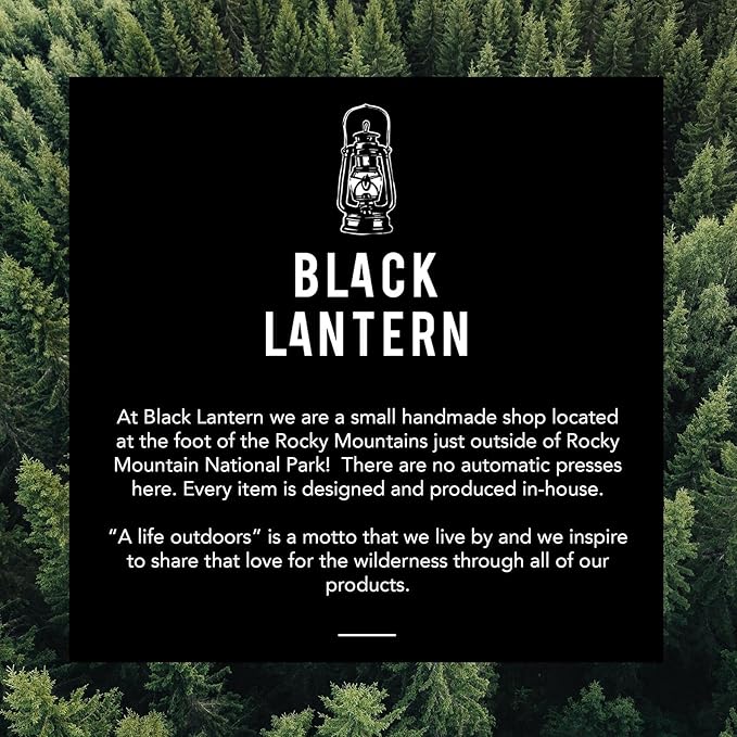 Black Lantern Set of 2 Whiskey Glasses Old Fashioned Glasses for Cocktails Whisky Scotch and Bourbon, Two Premium 11oz. Tumbler Glasses with Mountain and Clouds Screen Printed Design