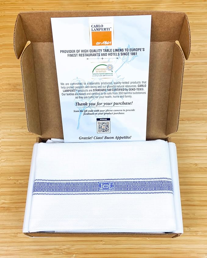 Premium Cloth Striped Placemats Set of 4 – 100% Soft Durable Jacquard Woven Cotton Table Placemats with Stain-Release Fabric – Machine Washable for Dining Table – Grey, 20"x14"
