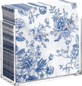 Acrylic Napkin Holder for Table, Clear Plastic Vertical Napkins Holders, Modern Square Paper Napkin Holders for Kitchen, Dinner Table Guest Napkin Holder for Home, Hotel, Restaurant, Bar