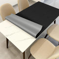 Warmstar Leather Table Cover 36 x 36 Inch, 1.8MM Thick PVC Table Protector Waterproof, Desk Cover Protector Non-Slip Table Pad for Kitchen, Dresser, Gaming Desk,Dining Room Table