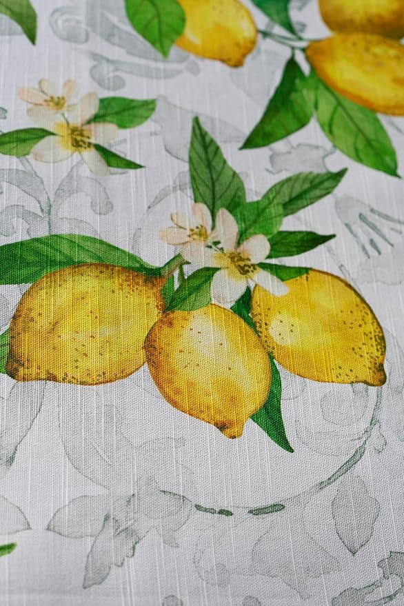 Maison d' Hermine Table Cloth Rectangle Table 100% Cotton 70 x 120 Inches Tablecloth Reusable Decorative for Dining Room Farmhouse Home Valentines Day Decorations Spring Summer - Cedrat